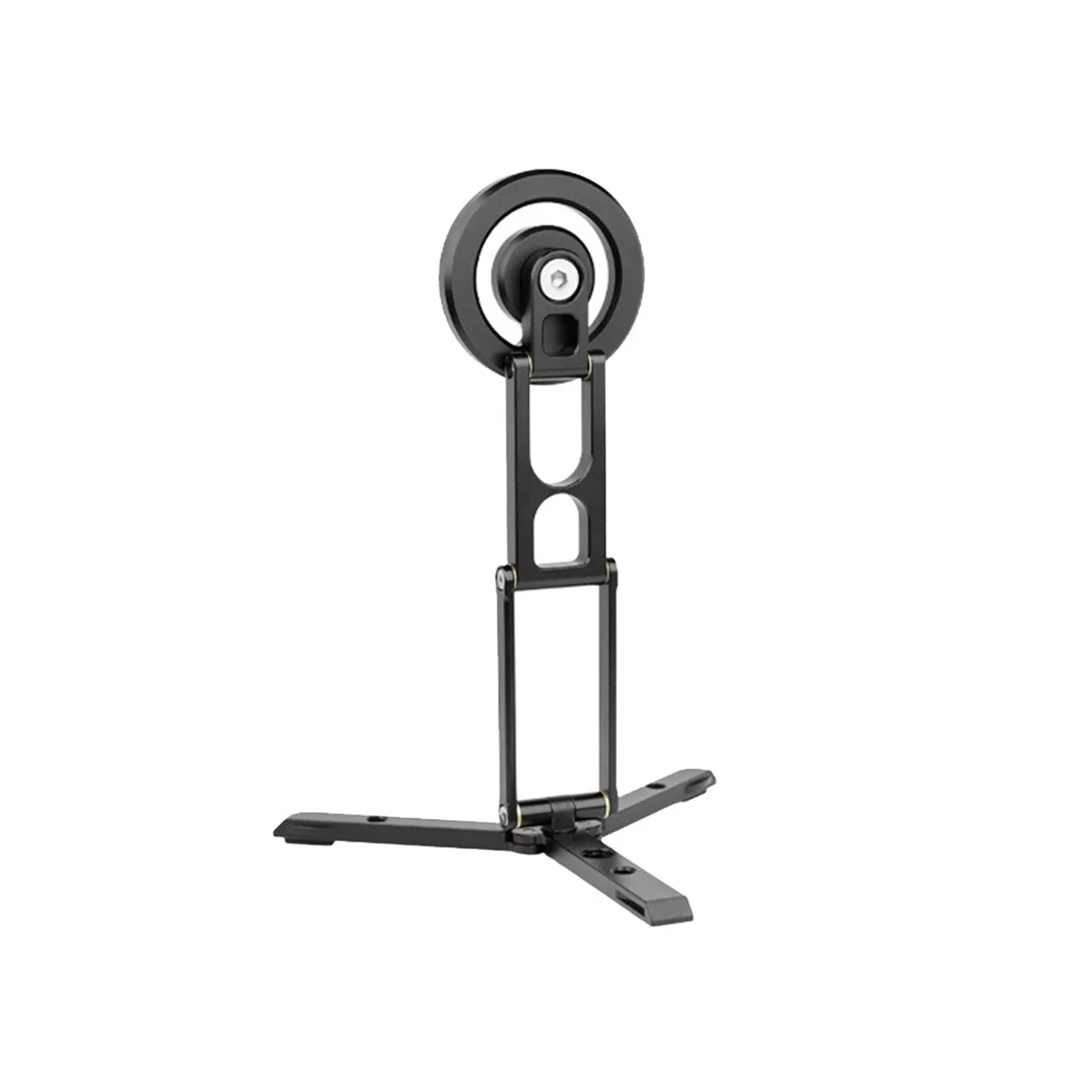 접이식 마그네틱 휴대폰 삼각대 스탠드, 셀카봉, 데스크탑 마그네틱 휴대폰 거치대, 비디오 사진, 브이로그, 라이브 스트리밍용