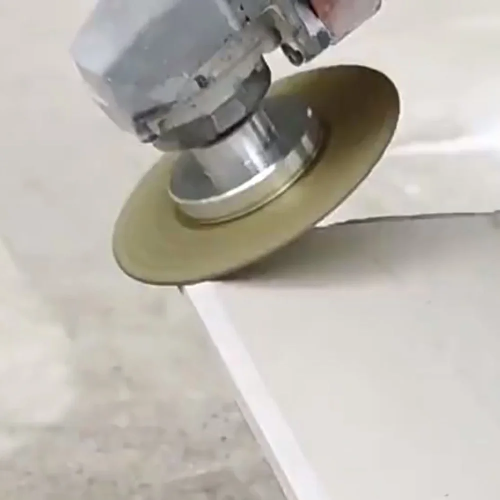 100mm M10 Double Sided Brazed Diamond Grinding Disc Cutting Wheel Saw Blade For Cutting Grinding Ceramic Tiles Marble Power Tool