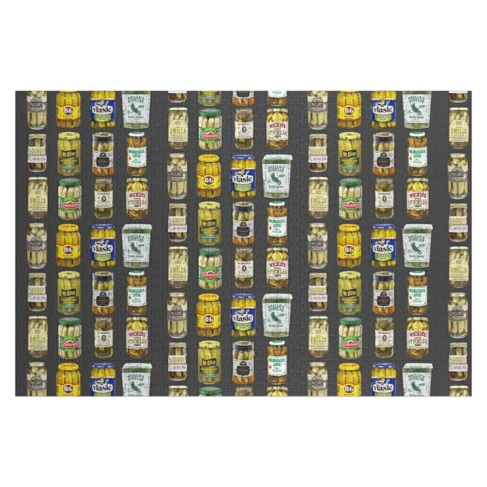 

TikTok Vintage Canned Pickles Lover Funny Trendy Women Men Kids Jigsaw Puzzle Personalize Jigsaw Custom Puzzle