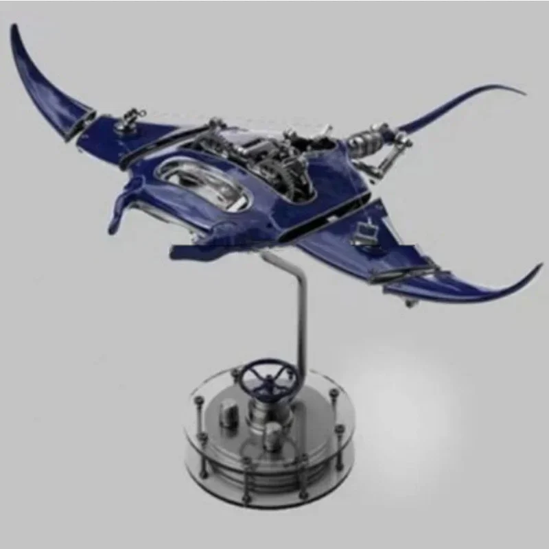 Manta Rays Devil Fish kit di costruzione di modelli in metallo per adulti assemblaggio fai da te meccanico Steampunk 3D puzzle Toy