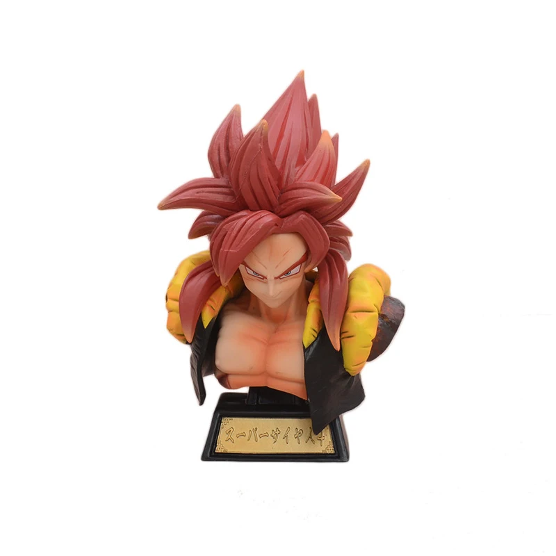 Dragon Ball GT Super Saiyan 4 Anime Figure Goku Vegeta Gogeta SSJ4 Figurine PVC Statue Action Figures Model Collection Toys 17cm