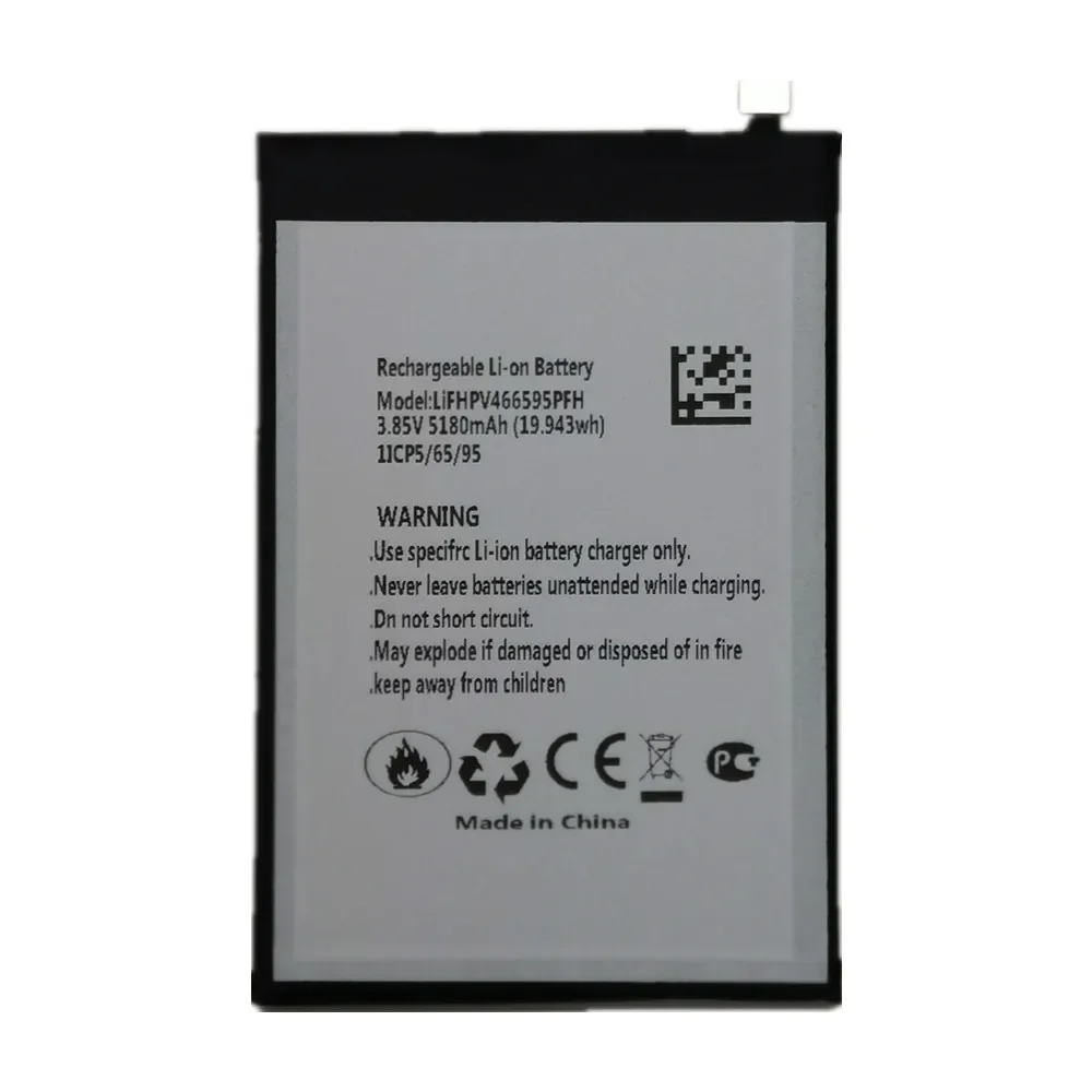 

New Battery For Blackview A52 Phone High Quality LiFHPV466595PFH 5180mAh Batteries