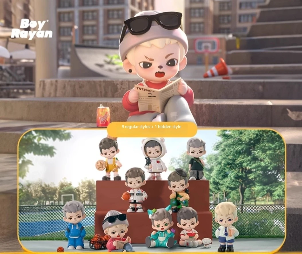 

Слепая коробка серии Rayan Youth Time — новая модная игрушка, стильное украшение, подарок для девочек и мальчиков, фигурка