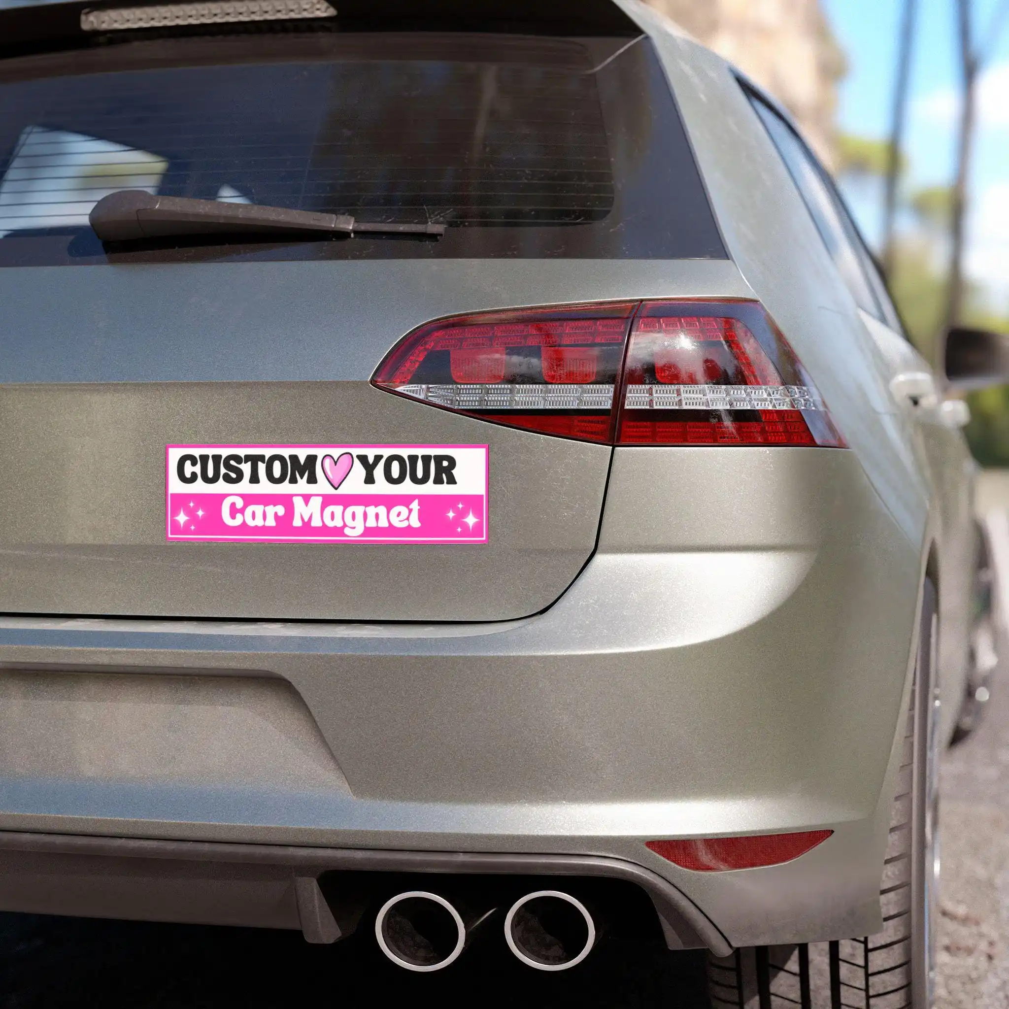 Personalized Car Magnet, Custom Car Magnet, Car Decal, Vehicle Magnet, Magnetic Bumper Sticker, Personalized Gift for Car Owner