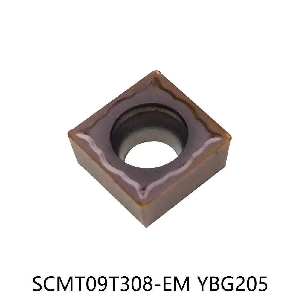 ZCC SCMT SCMT3(2.5)1-EM SCMT09T308-EM SCMT09T304-EM PROCESSING:Steel,Stainless Steel CNC Alloy Blade YBG205  YBG202 YBM253