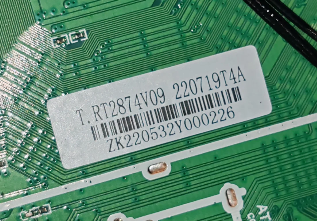 Darmowa wysyłka! HK.T.RT2874V09 4K sieć WiFi TV płyta główna 1.5G + 8G pamięć przetestowana dobrze