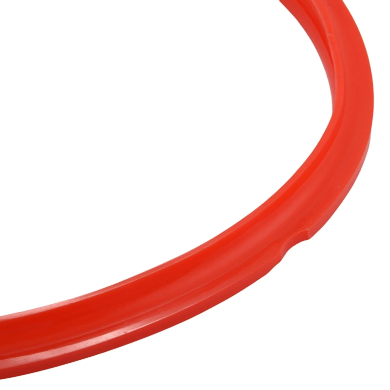 Silicone Sealing Ring For Pressure Cooker Pot Accessories, Fits 5 Or 6 Quart Models, Red, Blue And Common Transparent White, Pac