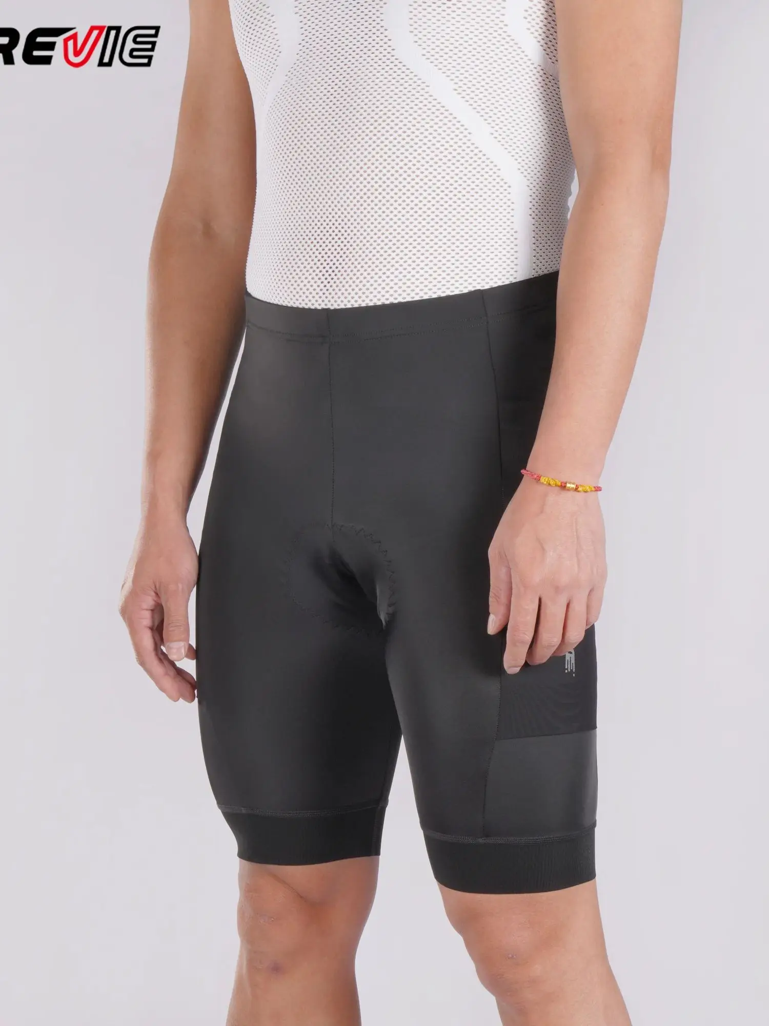 AliExpress DAREVIE Cycling Shorts 2 Pockets 12mm 80kg/m³ Pad Training Level Mens Shorts 5cm Non Slip Leg Gripper Cycling Clothes For Men