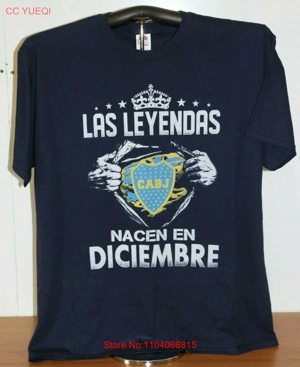 Las Leyendas Nacen En Diciembre- CABJ- T Shirt XL in Blue