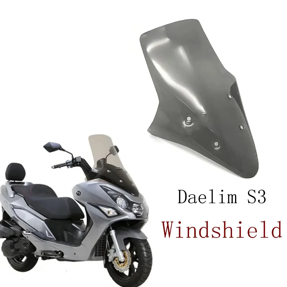 

Windshield Deflector Windshield For Daelim S3 125 Daelim S3 250 DaelimS3 Windshield Motorcycle Accessories New