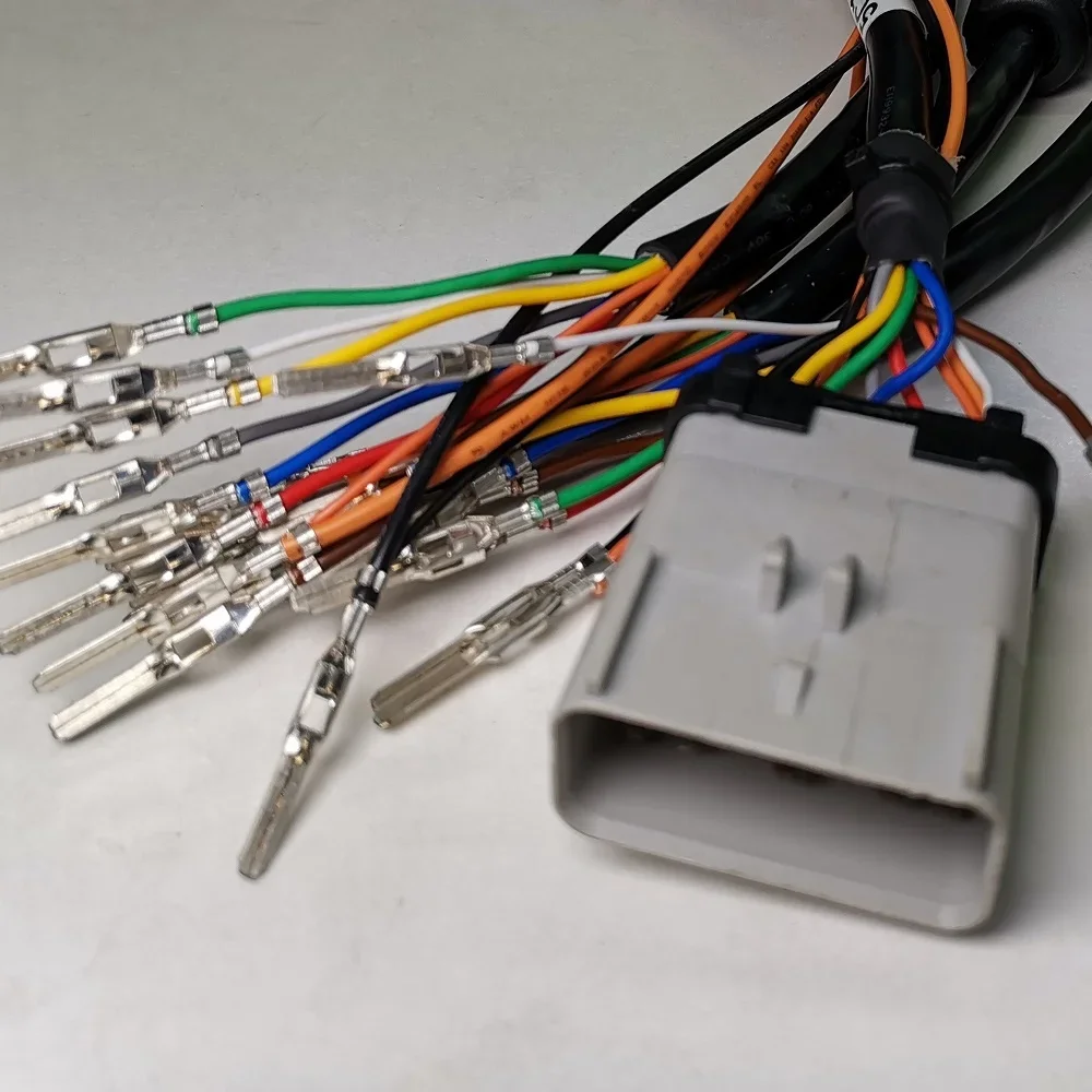 Waterproof automotive sealed APEX 2.8 series 14 pos 54201416 Custom Engine Plug Wire Connector Harness Cable Assembly