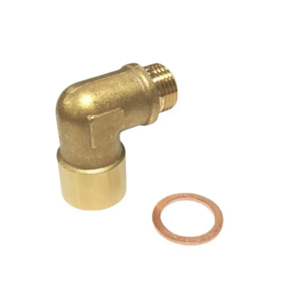 M18 x 1.5 raccordo in ottone connettore universale Kit spina scarico P0420 P0430 90 gradi O2 sensore di ossigeno distanziatore strumenti di estensione