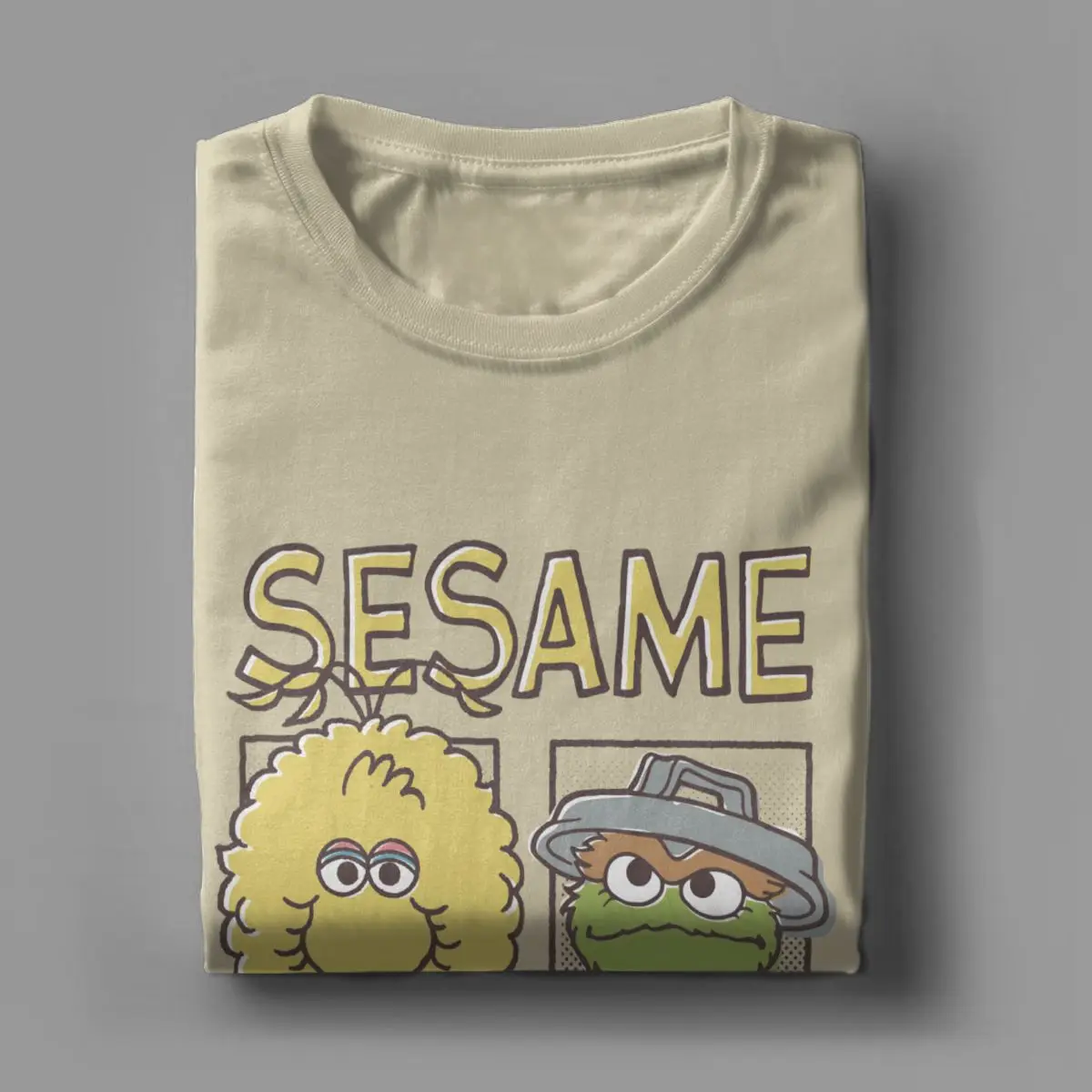 تي شيرت رجالي بالشارع السمسم ، توبات بأكمام قصيرة ، تي شيرت بياقة دائرية ، قطن ، موضة للذكور ، 4XL ، 5XL ، 6XL