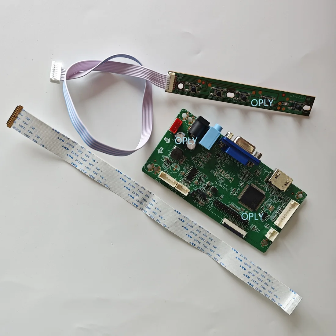 

EDP Controller board for B156HAN04.0 B156HAN04.4 B156HAN04.1 15.6" 1920X1080 30Pin LED Panel screen LCD DIY VGA HDMI-compatible