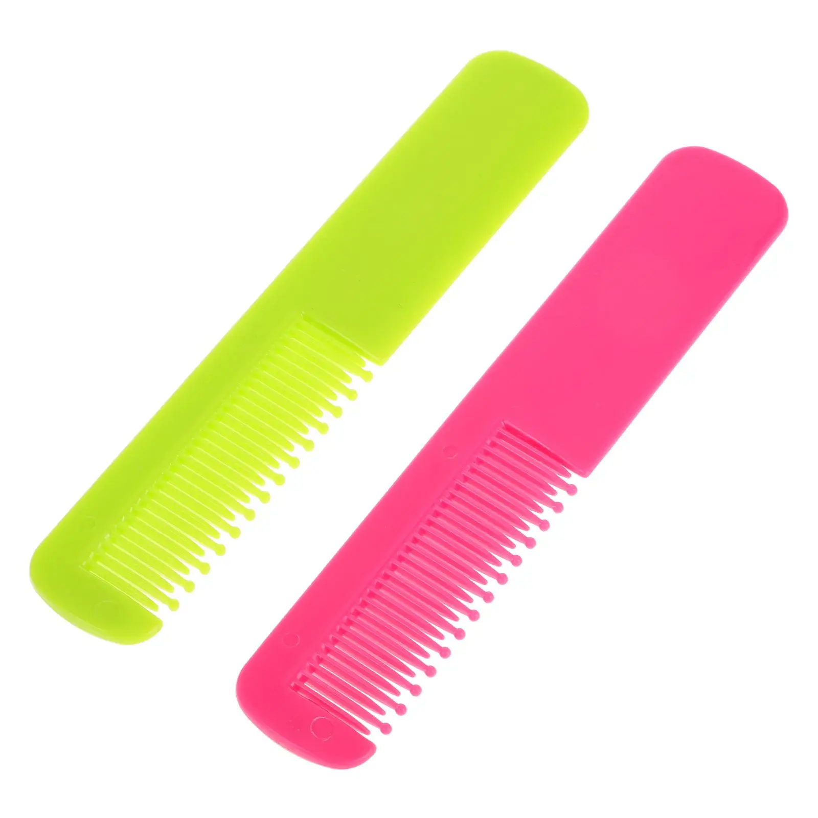 

2 Pcs Cradle Cap Brush Mini Comb for Baby Hair Detangler Abs Wide Tooth Shampoo Newborn
