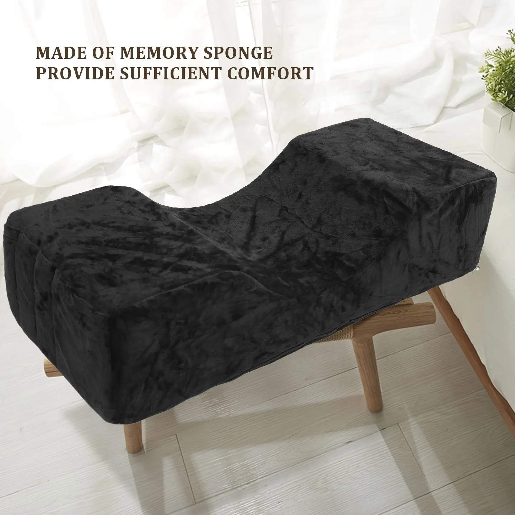 A94E-وسادة تمديد الرموش الاحترافية لصالون الفانيلا الخاص تستخدم جمال الذاكرة. حامل وسادة مطعمة لتمديد الرموش