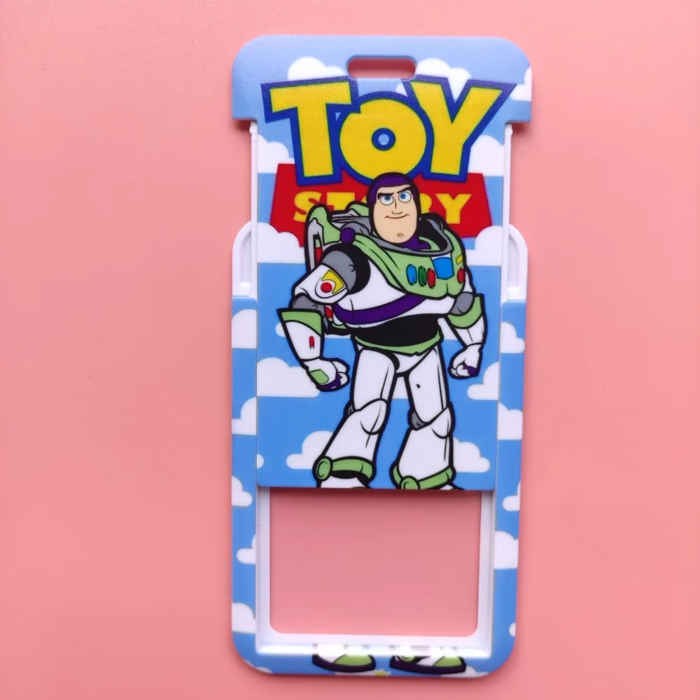 Disney Toy Story Boys Girls Fashion Neck Strap Lanyards Badge Holder Lanyard ID Card Holder Hanging Rope Name Tag