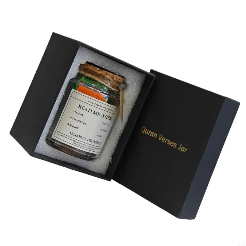 Accessorio per vasi versetti del Corano per ispirazione quotidiana e dono riflessione spirituale A0KF