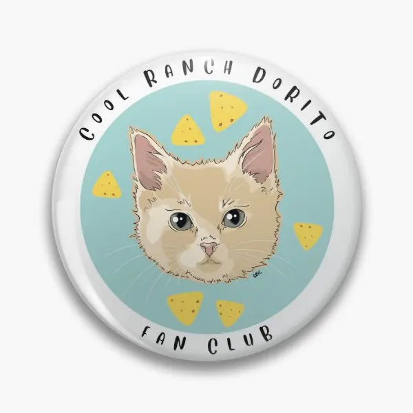 Cool Ranch Dorito Fan Club 3, мягкая булавка на пуговицах, одежда, милый женский модный декор, подарок, булавка на лацкан, мультяшный значок, креативный забавный любовник