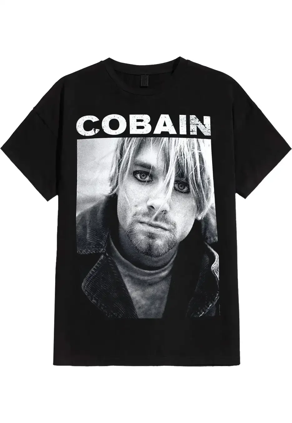 New Mens Clothes Tee Shirt T-Shirts Men Tshirt for Men Kurt Cobain Smoking Box Photo Regular Peripheral Pattern Printing