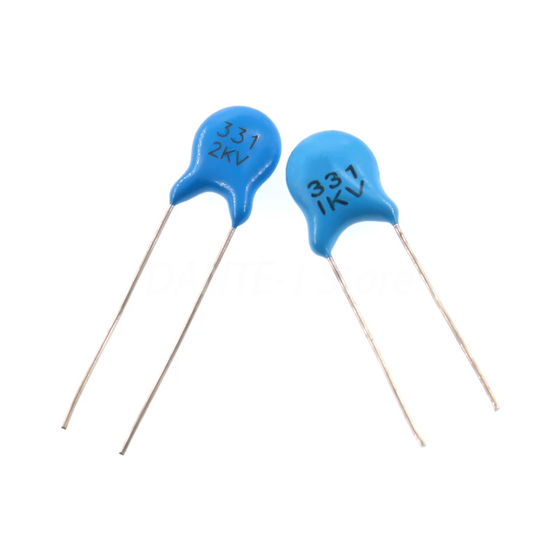 High Voltage Ceramic Chip Capacitor 331 330PF 1KV 2000V 2KV Direct Plug Capacitor