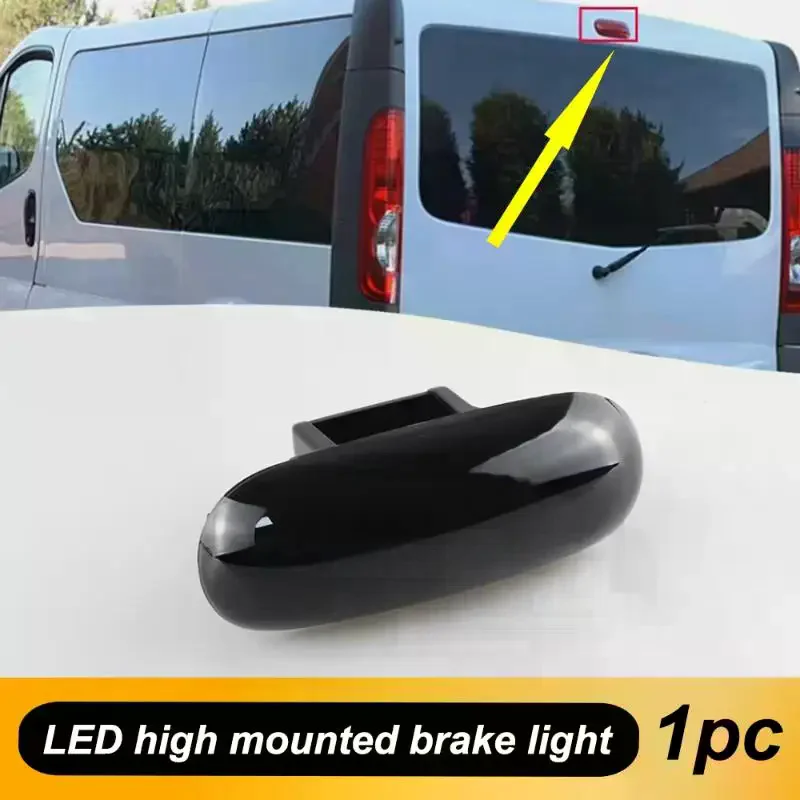 LED High Mounted Brake Light High Brightness Waterproof Scratch Resistant Casing for Van Rear Exterior Accessories