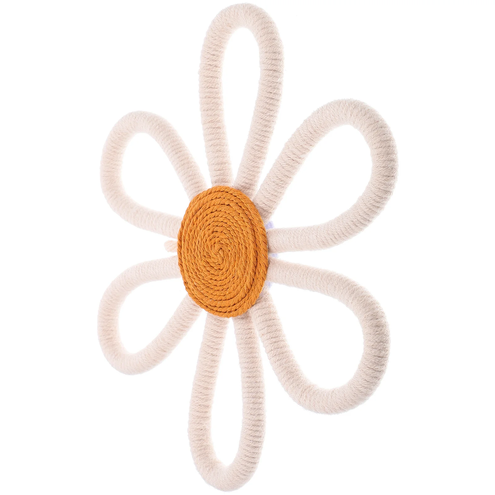 البوهيمي المنسوجة ديزي جدار ديكور الأزهار شنقا الديكور لغرفة الحضانة شيك زهرة ديكور للتعليق على الحائط