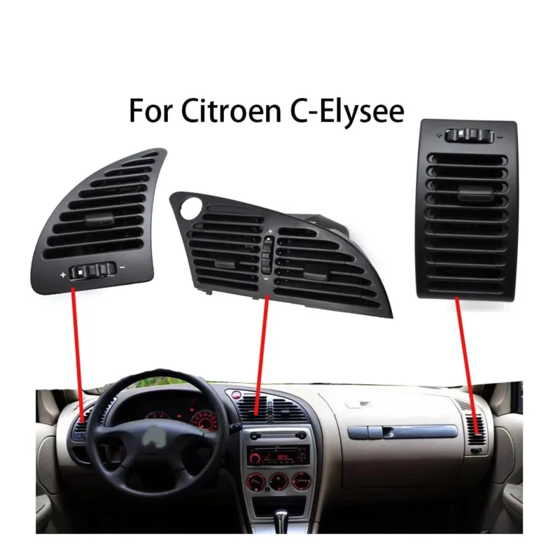 voor Citroen C-Elysee Xsara li PANEL Dashboard airconditioner uitlaat airconditioning Vent