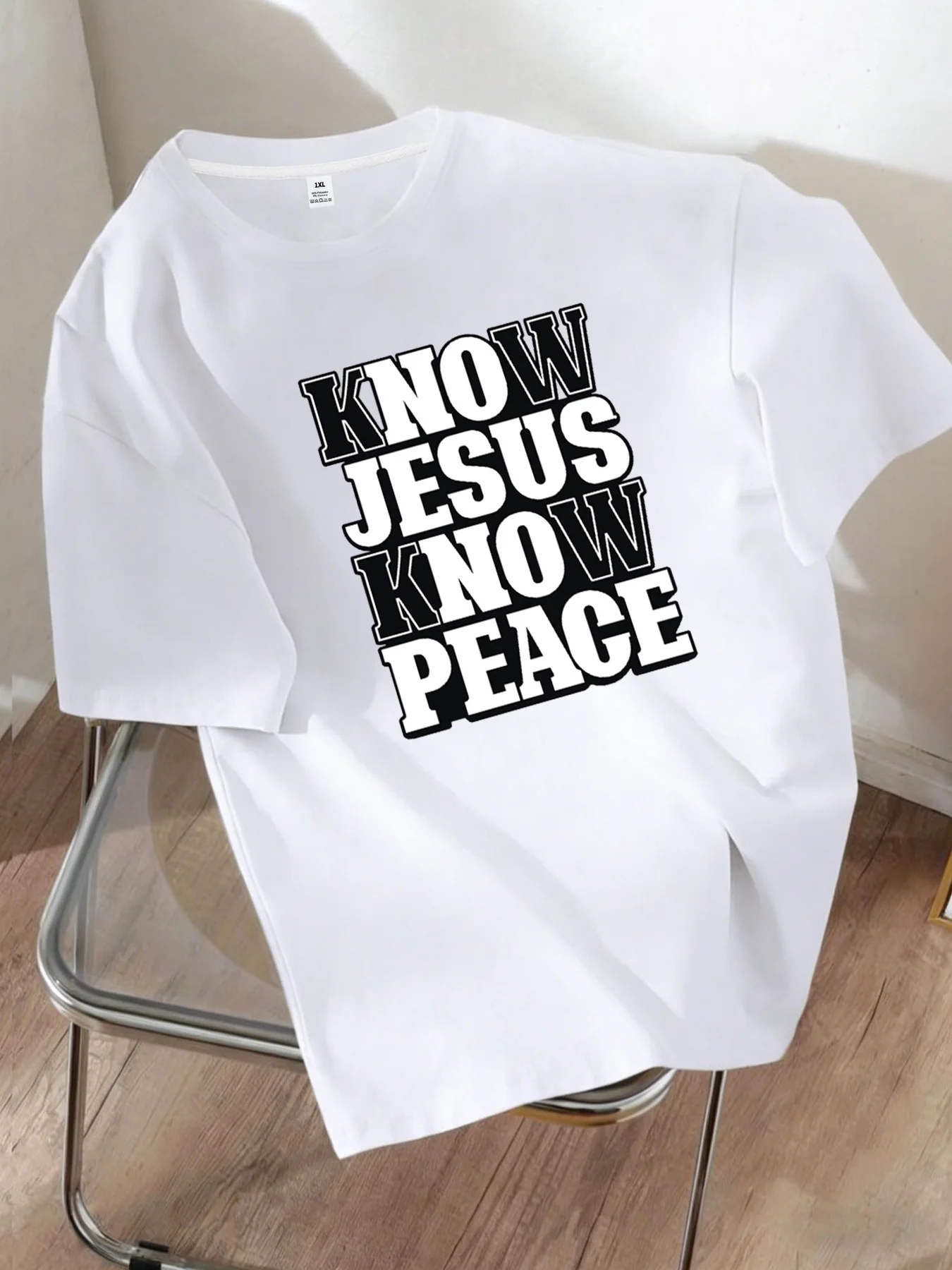 

[YJ00975]Black and White Letter Print Plus Size Women's T-Shirt Summer Casual Short Sleeve Top Fashionable Versatile Clothing