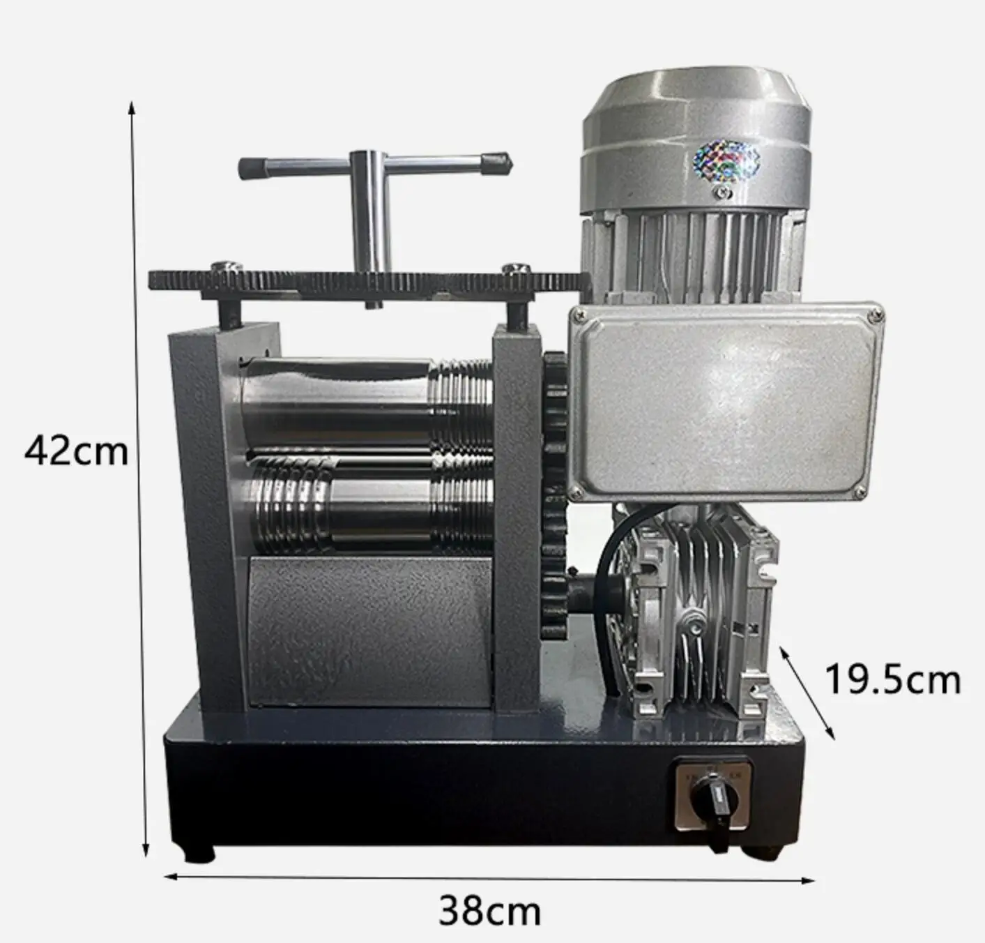 electric Jewelry Making Machine 1HP Electric Wire Rolling Mill Goldsmith Rolling Mill Machine with Wire Collector