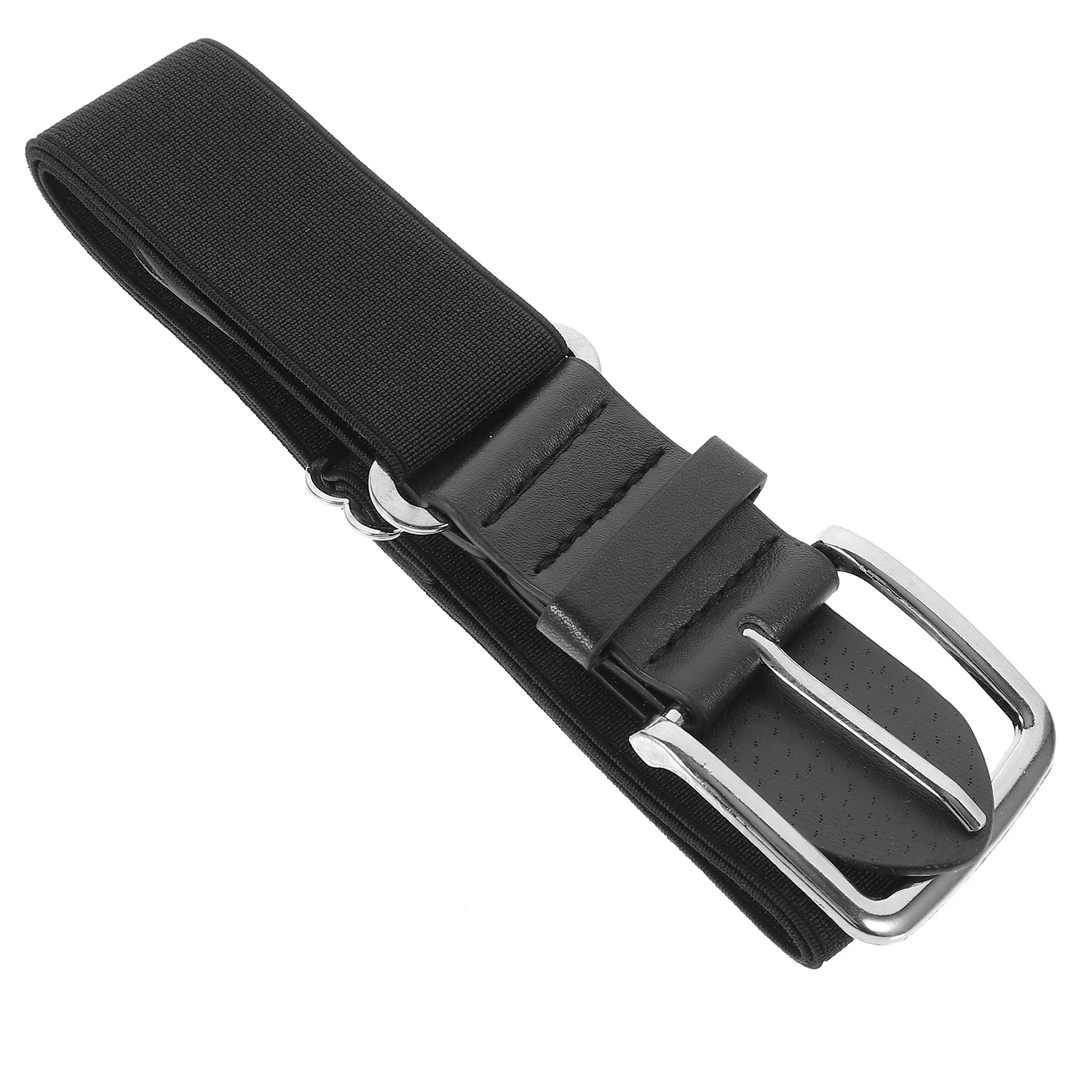 Adjustable Baseball Belt Elastic Imitation Lightweight Rustproof Metal Ring Softball Football Sports Gear