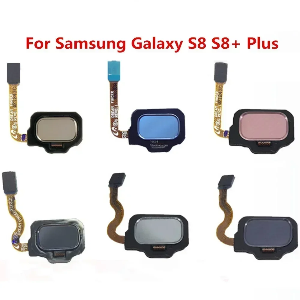 

1pcs Ori Fingerprint Sensor Flex Cable For Samsung Galaxy S8 S8+ S8 Plus SM-G950 G950F SM-G955 G955F Touch ID Replacement