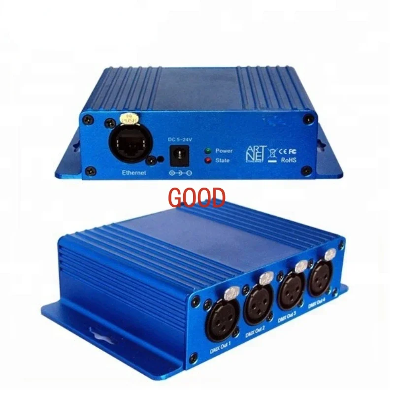 Светодиодный диммер с интерфейсом Ethernet, контроллер DMX Artnet