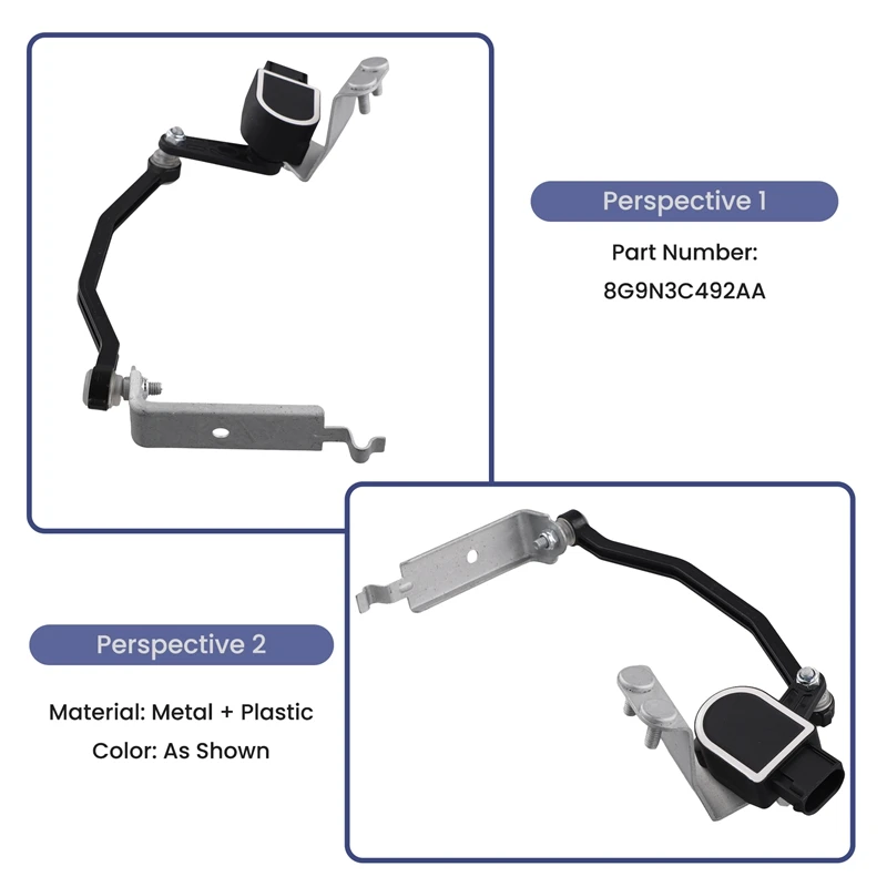 8G9N3C492AA Car Accessories Front Headlight Level Height Sensor For Volvo