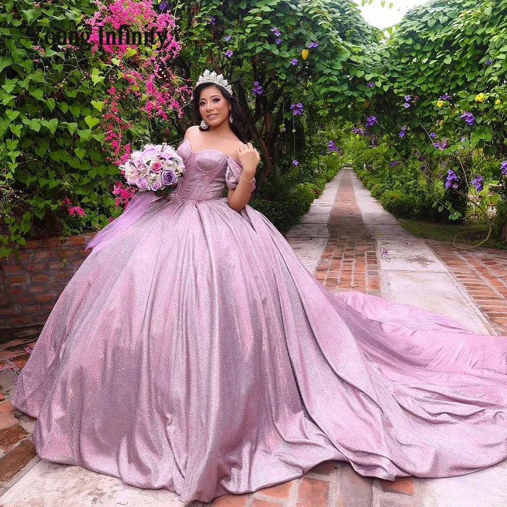 Customized Purple Quinceanera Dresses 2024 Ball Gown Sweet 16 Dress Party Gown Vestidos De 15 Quinceañera Vestidos De Fiesta