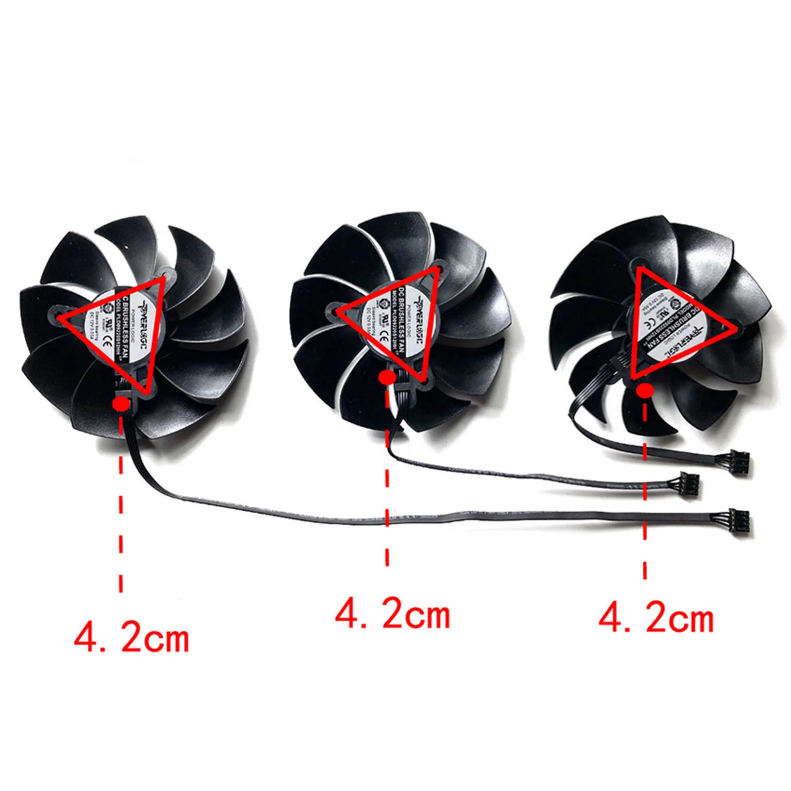 Accesorios de ventilador de refrigeración de tarjeta gráfica para RTX2070/2070S /2080/2080S/2080ti/FTW3