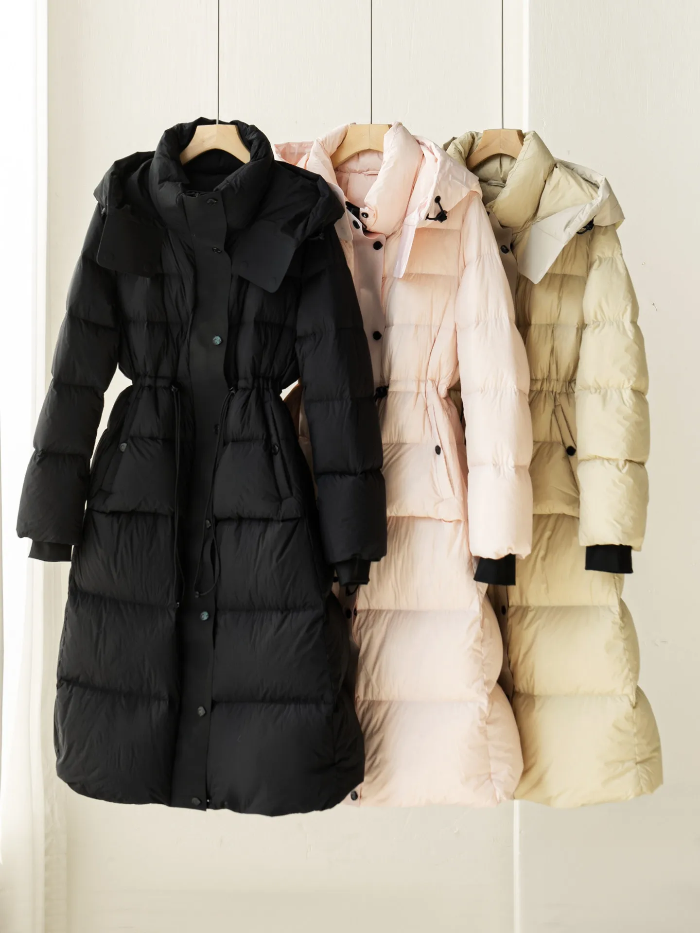 Wintermode donsjack voor dames Warm donsjack met capuchon