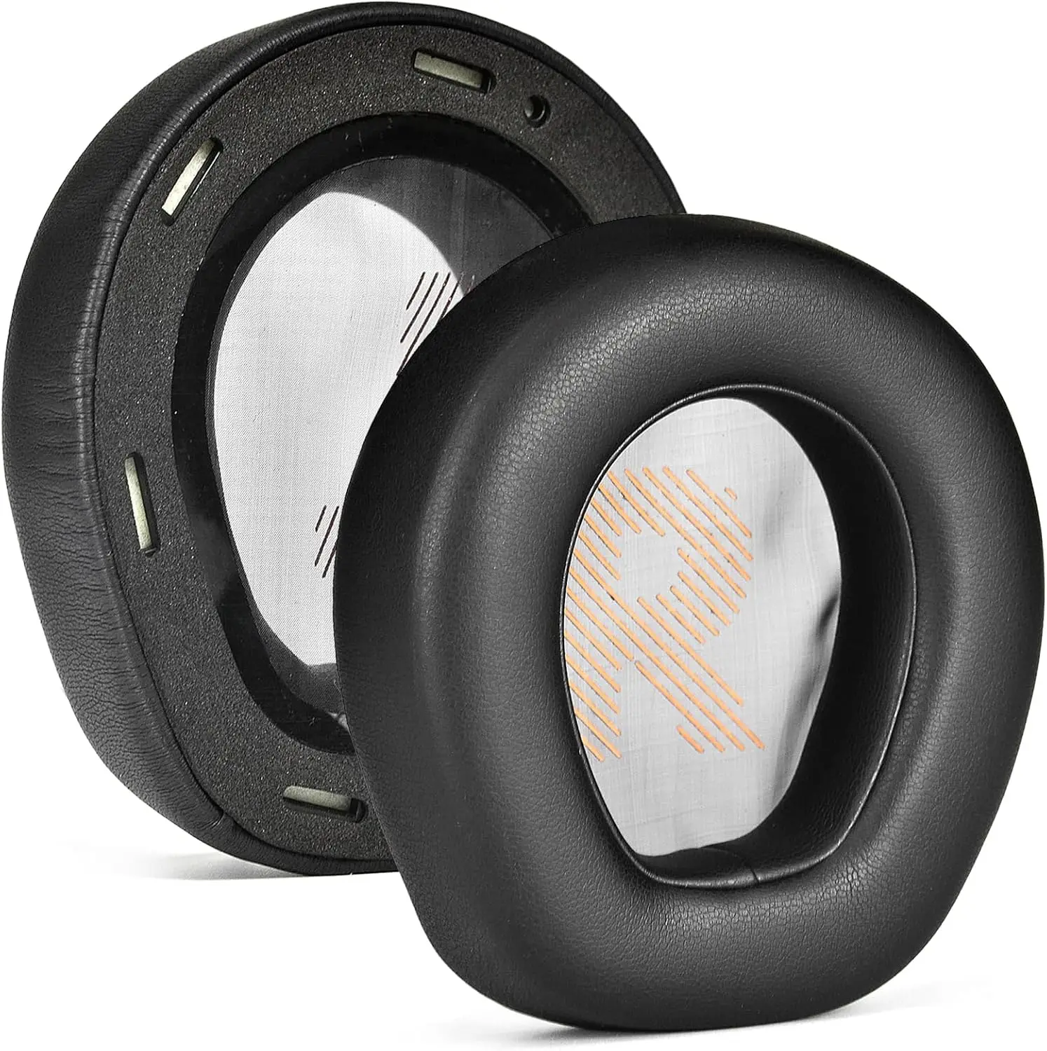 غطاء وسادات أذن بديلة JBL Q200 وسائد أذن متوافقة مع سماعة رأس ألعاب JBL Quantum Q200 Q300 فوق الأذن ANC