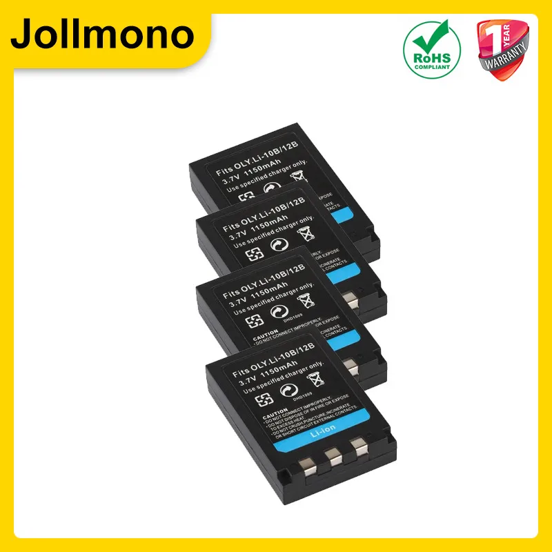 1150mAh Li-10B Li-12B   Bateria Battery for Olympus u-300 400 410 500 600 800 810 1000 C-760 765 70 7000 770 X-