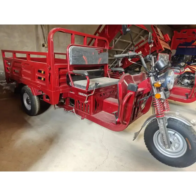 Electric 150cc 200cc 250cc Gasoline Three-Wheel Adult Tricycle Motorcycle 60v Motorized Tricycles For Cargo And Passenger Use