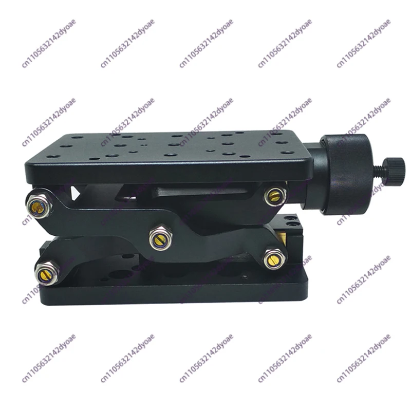 60mm Travel Z-axis Manual Lift /Manual Lab Jack Elevator Optical Sliding Lift lifting platform PT-SD408 (with ruler) High Precis