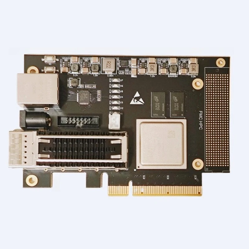 FPGA-Entwicklungsboard Kintex UltraScale Plus XCKU5P Kompatibel mit FMC QSFP28 100G PCIE 3.0