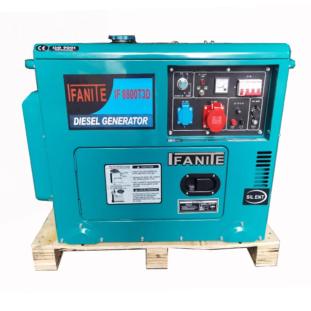 Portable diesel generators for 5kva 3 phase