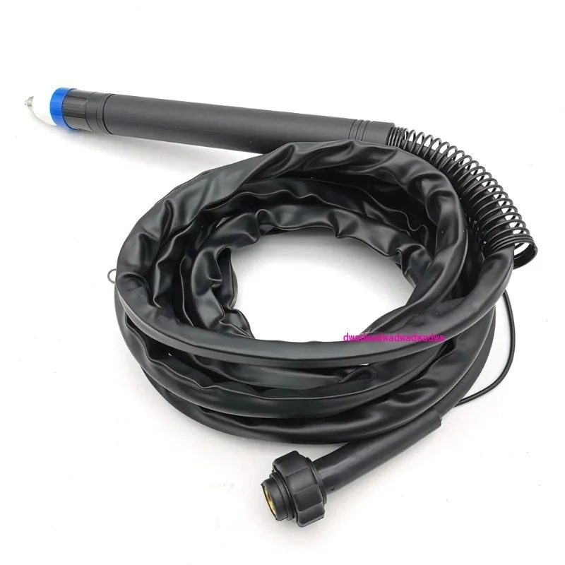 

P80 Air Plasma Cutting Torch 5 Meters Pilot Arc Industrial Grade CNC Auto Cutter Mahchine Burner Black Straight