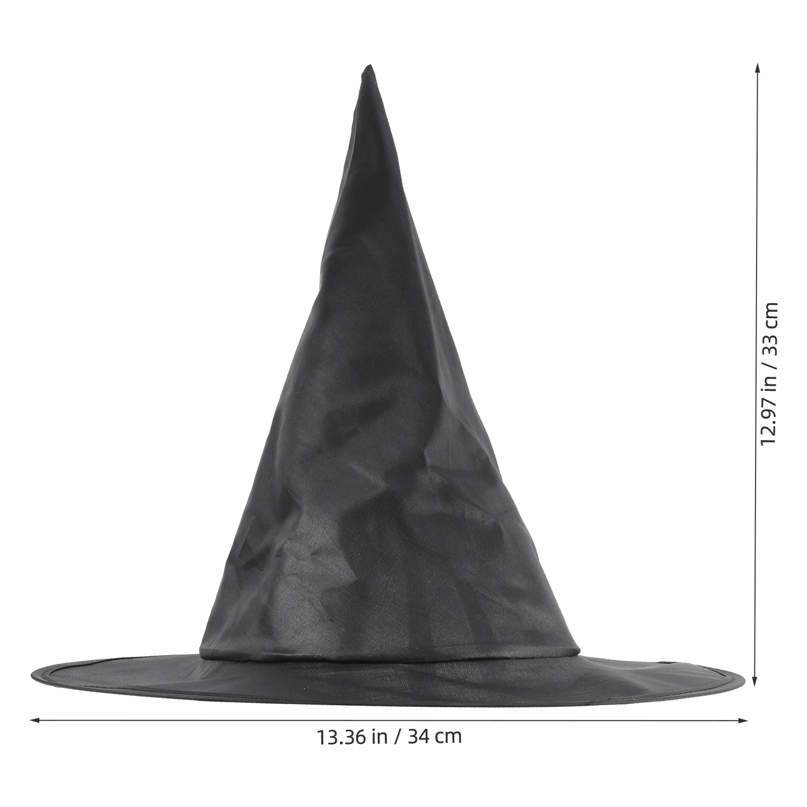 12 Stück Oxford-Stoff-Hexenhüte, leicht, Halloween-Kostüm-Requisiten, Maskerade, Partyzubehör, dekorative Halloween-Party-Hüte