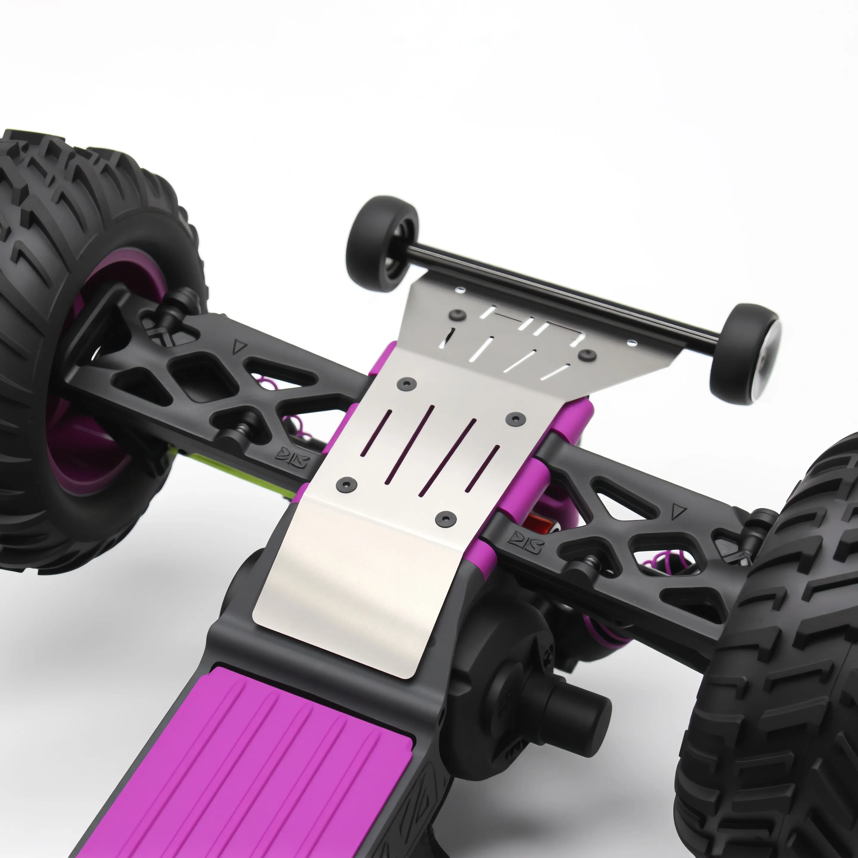 HR ARRMA 1/10 QUAKE 2WD Quick-Release Stainless Steel Rear Wheel with Bearings