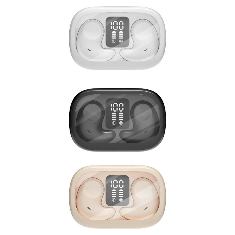 

M51 Sleep Earphone Digital Display Wireless Bluetooth-compatible 5.3 Sleep Earbud Invisible Sports Earpieces