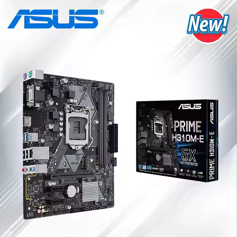 New Asus PRIME H310M-E R2.0 Motherboard Intel H310 LGA 1151 Core i7/i5/i3 32GB DDR4 1151 Original Desktop Asus H310 Mainboard