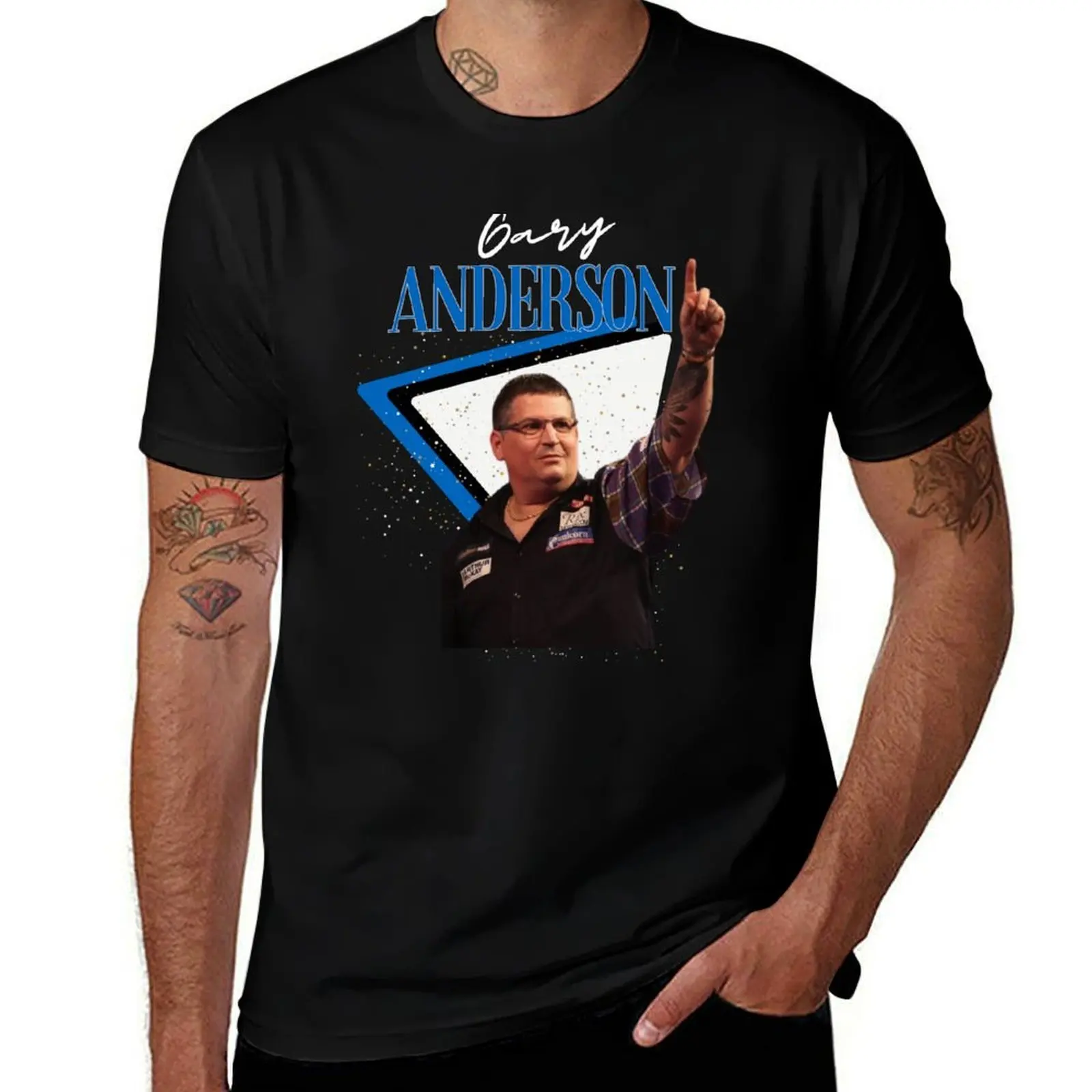 

Gary Anderson Darts PDC 2022- ian white Gary Anderso darts team T-Shirt essential t shirt T-Shirt