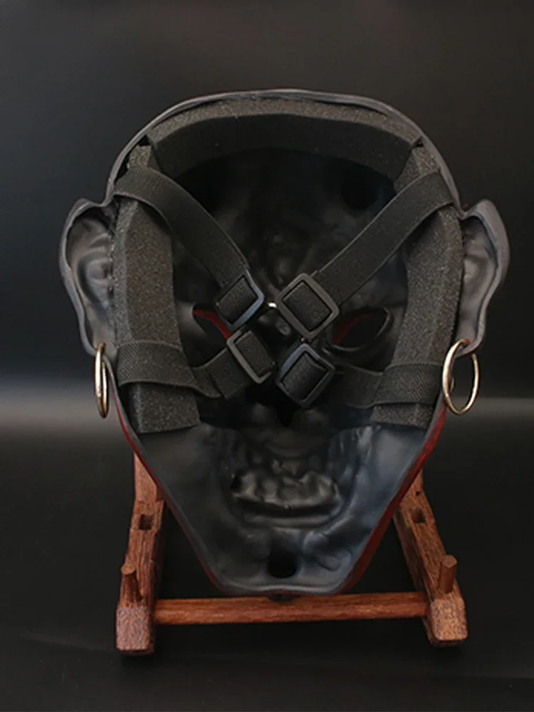 New halloween retro big tengu mask lake resin ornament prop mask can be worn cosplay